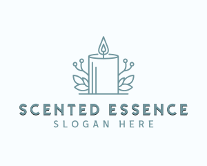 Scented Candle Decor logo design