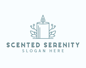 Scented Candle Decor logo design