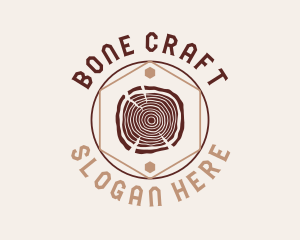 Woodwork Craft Circle logo design