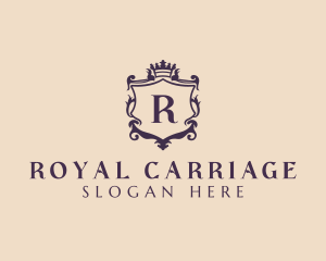 Royal Crown Shield logo design