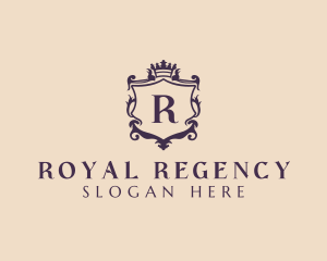 Royal Crown Shield logo design