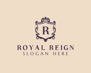 Royal Crown Shield logo design