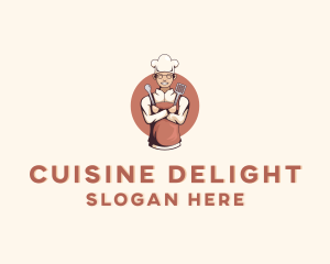 Culinary Cooking Chef logo design