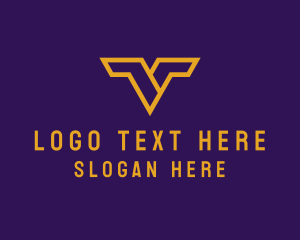Heroic Letter V logo