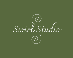 Minimalist Elegant Swirl logo