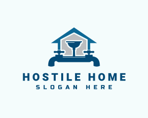 Home Plumbing Service logo design