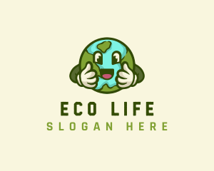 Earth Eco Environmental logo design