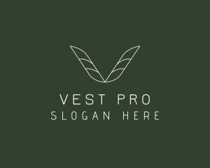 Spa Leaf Wellness logo design