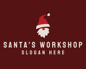 Santa Claus Mask  logo design