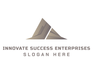 Generic Enterprise Pyramid logo design