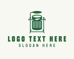 Trash Can Waste Disposal logo