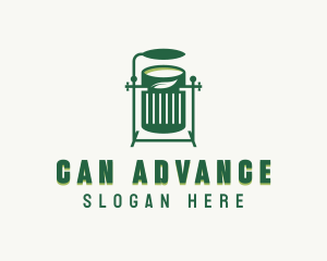 Trash Can Waste Disposal logo