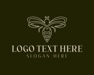 Honeycomb Nectar Bee logo