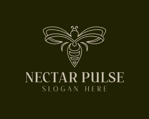 Honeycomb Nectar Bee logo