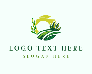 Landscape Nature Plant Logo