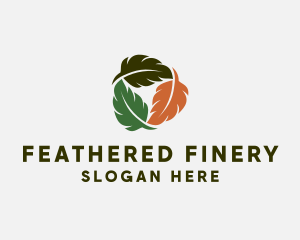 Feather Quill Stationery logo design