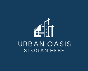 Urban City Land Developer logo design