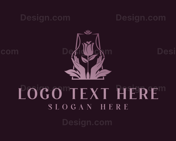 Beauty Artisanal Flower Logo