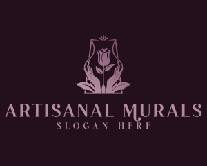 Beauty Artisanal Flower logo design