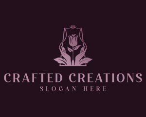 Beauty Artisanal Flower logo design