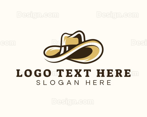 Fashion Cowboy Hat Logo