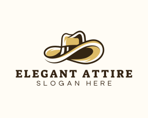 Fashion Cowboy Hat logo design