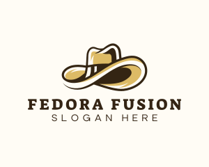 Fashion Cowboy Hat logo design