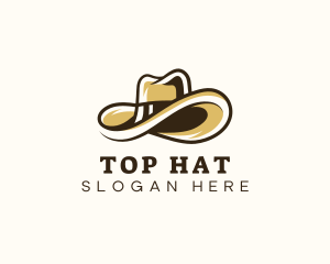 Fashion Cowboy Hat logo design