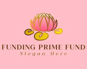 Pink Elegant Lotus Logo