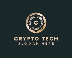 Fintech Cryptocurrency logo