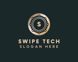 Fintech Cryptocurrency logo design