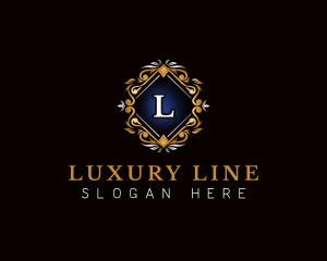 Floral Luxury Ornament logo design