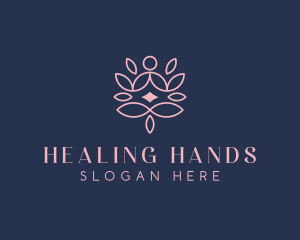 Yoga Holistic Healing logo design