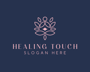 Yoga Holistic Healing logo design