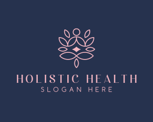 Yoga Holistic Healing logo design