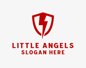 Lightning Bolt Shield logo