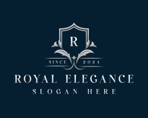 Luxury Royal Shield logo design