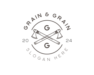 Wooden Axe Cutter logo