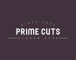 Prime Clothing Business logo design