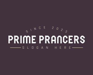 Prime Clothing Business logo design