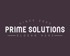 Prime Clothing Business logo design