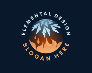 Ice Flame Element logo