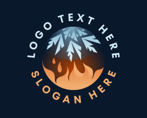 Ice Flame Element logo