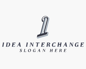 Legal Attorney Law Firm  Letter I logo design