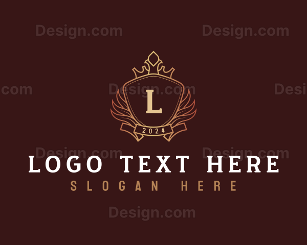 Luxury Ornamental Crest Logo