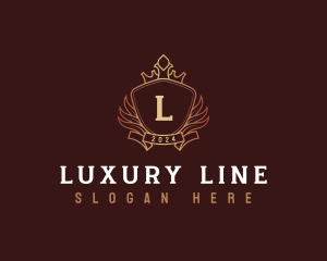 Luxury Ornamental Crest logo design