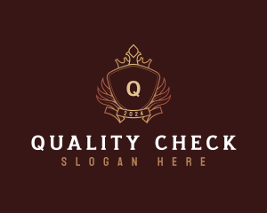 Luxury Ornamental Crest logo design