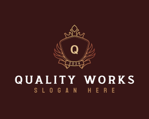 Luxury Ornamental Crest logo