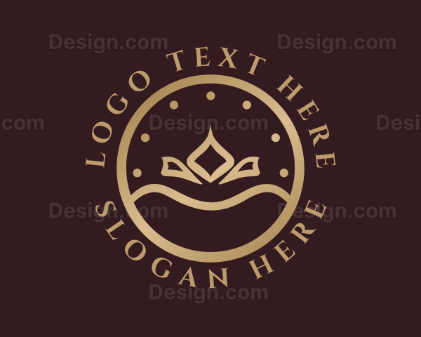 Classy Abstract Wellness Logo