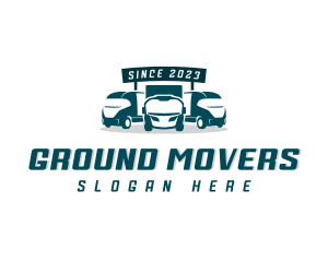 Truck Logistics Mover logo design